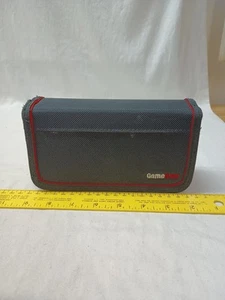 Black Nintendo Switch Carrying Case W/ Game Cartridge Holder & Extra Storage - Picture 1 of 8