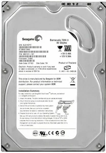 Seagate ST3808110AS 80GB 7.2K SATA 3.5" Hard Drive – Enterprise Server Storage - Picture 1 of 1