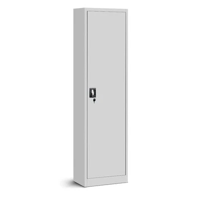 Armario de Oficina Armario Almacenamiento metálico 4 estantes Metal... - Imagen 1 de 4