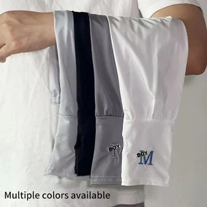 Summer Sun Protection Sleeves Anti-Uv Ice Silk Cycling Gloves Ice Silk Sleeve GA - Picture 1 of 16