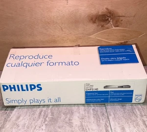 Philips DVP3140 Progressive Scan DVD Player / Multi-Format / Open Box - Picture 1 of 3