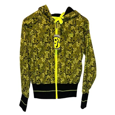 Chaqueta Zumba NUEVA CON ETIQUETAS Windsurf con Cremallera Estampado de Soldado - Talla XS Foto 1 de 4