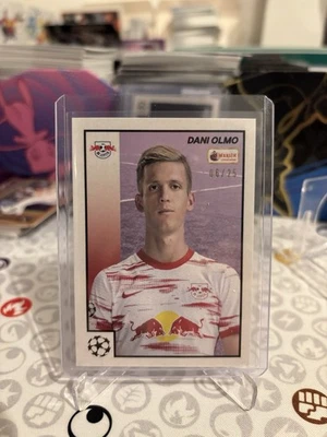 2021-22 Topps Merlin's Heritage 97 UCL - Dani Olmo #68 Purple /25 - Image 1 of 2