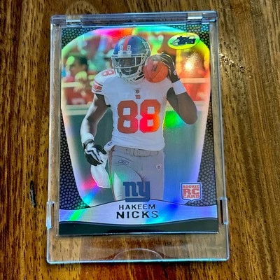 Hakeem Nicks RC 2009 e-Topps Rookie Card Gisto /749  SSP - Image 1 of 2