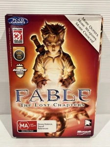 Fable The Lost Chapters PC CD ROM Game With Manual Small Box Edition - Picture 1 of 14