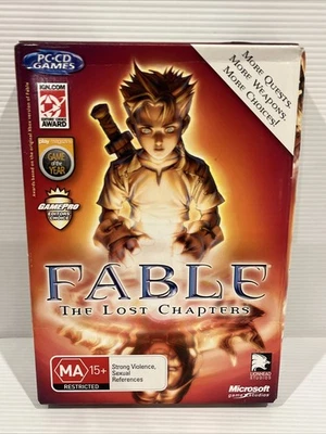 Fable The Lost Chapters PC CD ROM Game With Manual Small Box Edition - Image 1 of 4