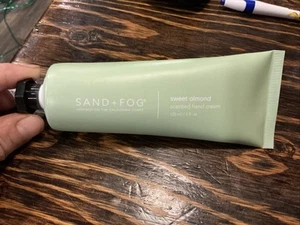 Sand + Fog Sweet Almond Scented Hand Cream 4 oz New Without Box - Picture 1 of 2