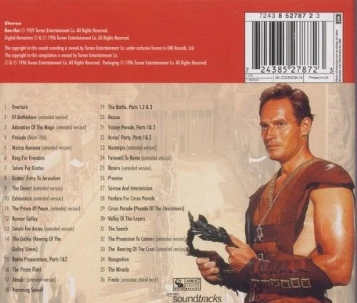 Various Artists Ben-hur Film Score CD
