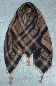 Keffiyeh Scarf Palestinian Style Shemagh Original Cotton Kufiya made in india. - Picture 1 of 8