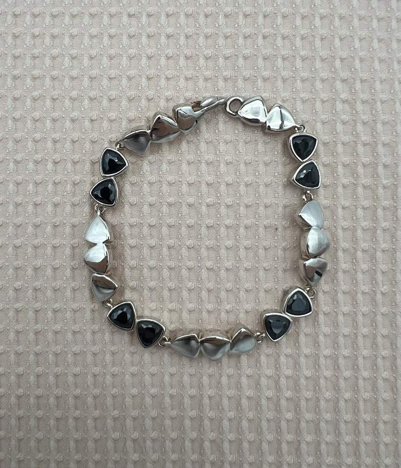 Org. Pierre Lang Armband aus Echt-Silber-Kollektion, Schwarz - Bild 1 von 1