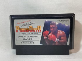 [g1769] FC Mike Tyson's Punch Out 1987 Boxing NES Famicom Nintendo