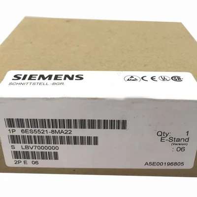 6ES5521-8MA22 NEW SIEMENS 6ES5 521-8MA22 SIMATIC S5 Communications processor - Image 1 of 3