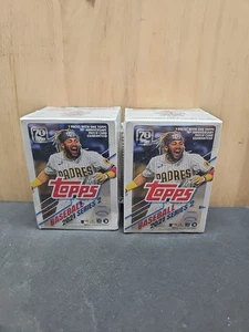 FACTORY SEALED 2021 TOPPS BASEBALL SERIES 2 BLASTER BOX RC Light Distressed x2 - Picture 1 of 4