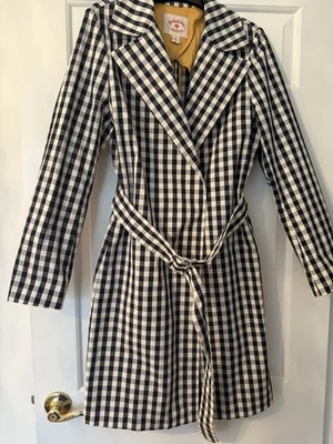 Gabardina de lana roja Brooks Brothers Foto 1 de 4