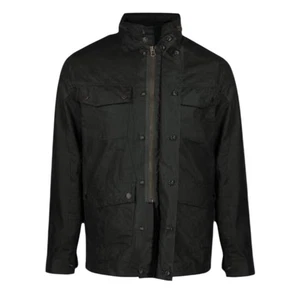 Triple Aught Design Talisman Waxed Jacket Mens Small Olive Green Zip Button NWT - Picture 1 of 12