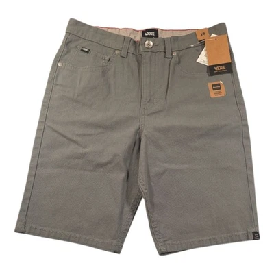 Vans Boy's Roy 5-Pocket Shorts Quiet Shade Size 18 - Image 1 of 4