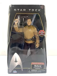 Star Trek Command Collection 12" Sulu 2009 Playmates Action Figure, New Sealed - Picture 1 of 7