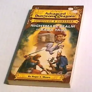 Advanced Dungeons and Dragons Adventure Gamebook #8 Nightmare Realm of Baba Yaga - Picture 1 of 4