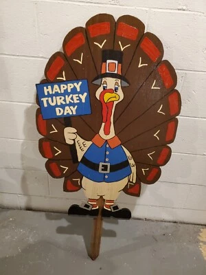 Letrero de patio de Acción de Gracias Foto 1 de 4