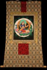 Wonderful Old Tibet Tibetan Buddhism Hand Painted Thangka Tangka Sarasvati