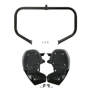 Lower Vented Leg Fairings & Engine Bar Fit For Harley Street Road Glide 09-13 12 - Picture 1 of 11