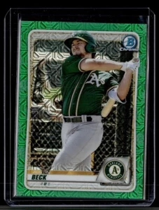 Bowman 2020 cromo verde mega/99 Austin Beck A's - Imagen 1 de 1