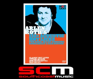 ACOUSTIC GUITAR MASTER CLASS with ARLEN ROTH 150+ ACOUSTIC GUITAR HOT LICKS DVD - Bild 1 von 3