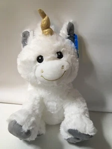 Spark Create Imagine Peluche Sonajero Bebé Juguete Blanco Unicornio.13” Alto - Imagen 1 de 7