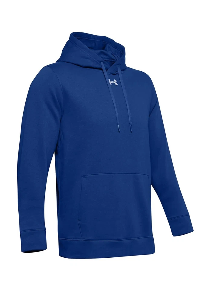 Capucha polar Under Armour 1300123 Hustle para hombre - Royal 400/Rojo 600 Foto 1 de 1