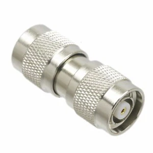 Reverse Polarity Adapter RP-TNC male to RPTNC male RF coaxial connector straight - Picture 1 of 5