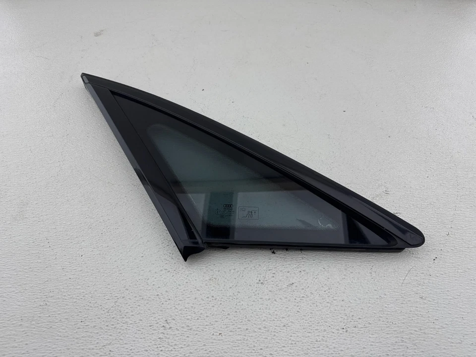 AUDI A8L QUATTRO 2011-2018 TRASERO IZQUIERDO LADO DEL CONDUCTOR CUARTO VENTANA CRISTAL OEM Foto 1 de 4