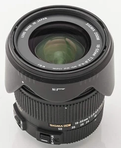 Sigma 18-50mm F2.8-4.5 DC OS HSM 18-50mm F2.8-4.5 DC OS HSM Sigma SA zoom lens - Picture 1 of 1