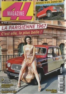 4L MAGAZINE 63 R4 PARISIENNE 1967 BUGGY LM SOVRA RENAULT 4 GTL 4X4 SINPAR 1987 - Imagen 1 de 2
