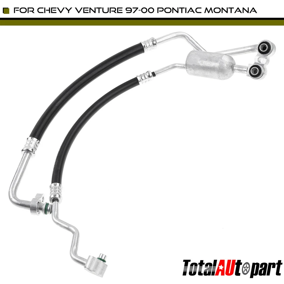 Conjunto de succión y descarga para Chevrolet Venture Pontiac Montana Olds V6 3,4 L Foto 1 de 4