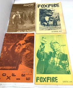 "4" Foxfire Magazines 1977 Winter / Summer / Fall (1978 Spring) APPALACHIAN MT. - Picture 1 of 11