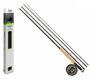 Daiwa D Trout Fly Fishing Combo Fishing Rod / Reel / Line & Leader - Picture 1 of 1