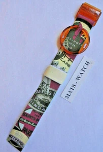 POP SWATCH + APWF100 QUISISANA + STRETCH TAPE + ORIGINAL RING + NEW/NEW - Picture 1 of 1