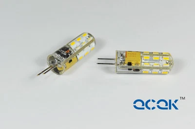 QCQK G4 3W 24 SMD Cápsula LED Cristal Marino Luz AC/DC 12V 3000k Luz Cálida  Foto 1 de 2