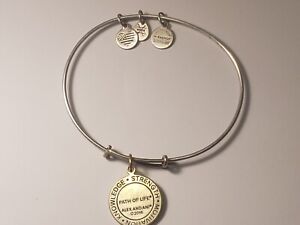 ALEX AND ANI PATH OF LIFE SILVER COLOR EXPANDABLE BRACELET-2016-FREE SHIPPING 