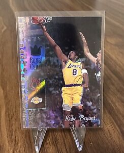 1996-97 Topps Stadium Club Kobe Bryant Royal Court "King Of The Sky" RC2 Lakers
