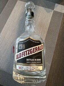 Old Fitzgerald Bottle 14 Year Fall 2020 Empty Bottle Decanter FREE SAME DAY S&H