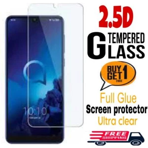 2.5D Tempered Glass Screen Protector For Alcatel 1S HTC Desire 20+ - Picture 1 of 3