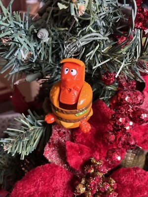 McDonald’s Transformer Dinosaur Big Mac Burger - 1990 Custom Christmas Ornament - Image 1 of 4