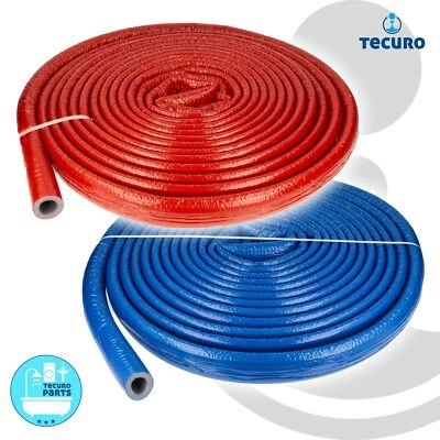 tecuro insulation hose PE-XT with tear-resistant PE protective film, 6 mm insulation thickness, roll - Image 1 of 3
