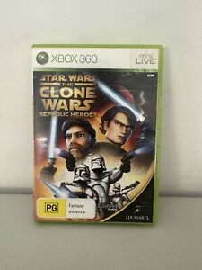 Star Wars - The Clone Wars: Republic Heroes - Xbox 360 Game - With Manual VGC