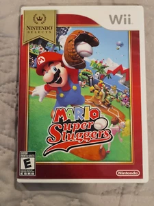 Nur Hülle und Handbuch OHNE SPIEL Mario Super Sluggers Nintendo Wii - Bild 1 von 6