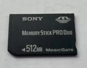 Sony 512MB Memory Stick Pro Duo -Tracked Postage - Made in Japan - Picture 1 of 2