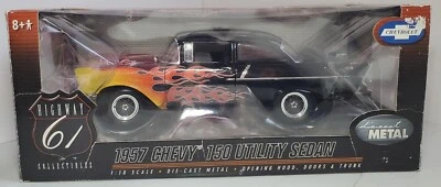 Highway 61 1/18 1957 Chevy 150 Utility Sedan - Image 1 of 4