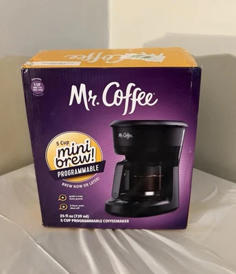 Mr. Coffee 5 杯迷你冲泡可编程咖啡机 — 第 1/4 张图片