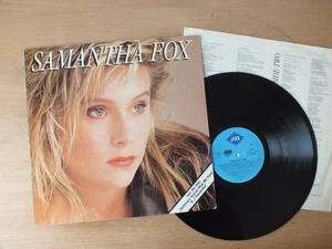 Samantha Fox - Same Self Titled GERMANY LP ois Vinyl vg++ - Picture 1 of 2